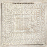 Tafari Timeworn Cream Cabinet - Ornate Home