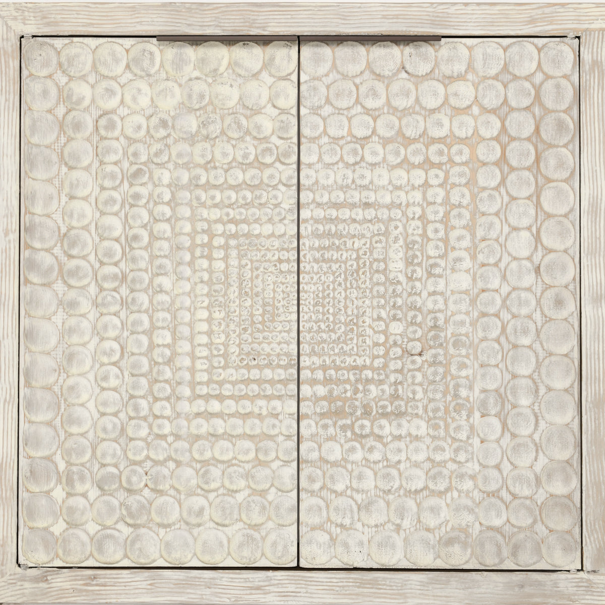 Tafari Timeworn Cream Cabinet - Ornate Home