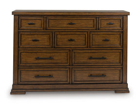 Taffenbrook Brown Dresser - Ornate Home
