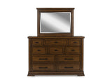Taffenbrook Brown Dresser and Mirror (Online Special Price) - Ornate Home