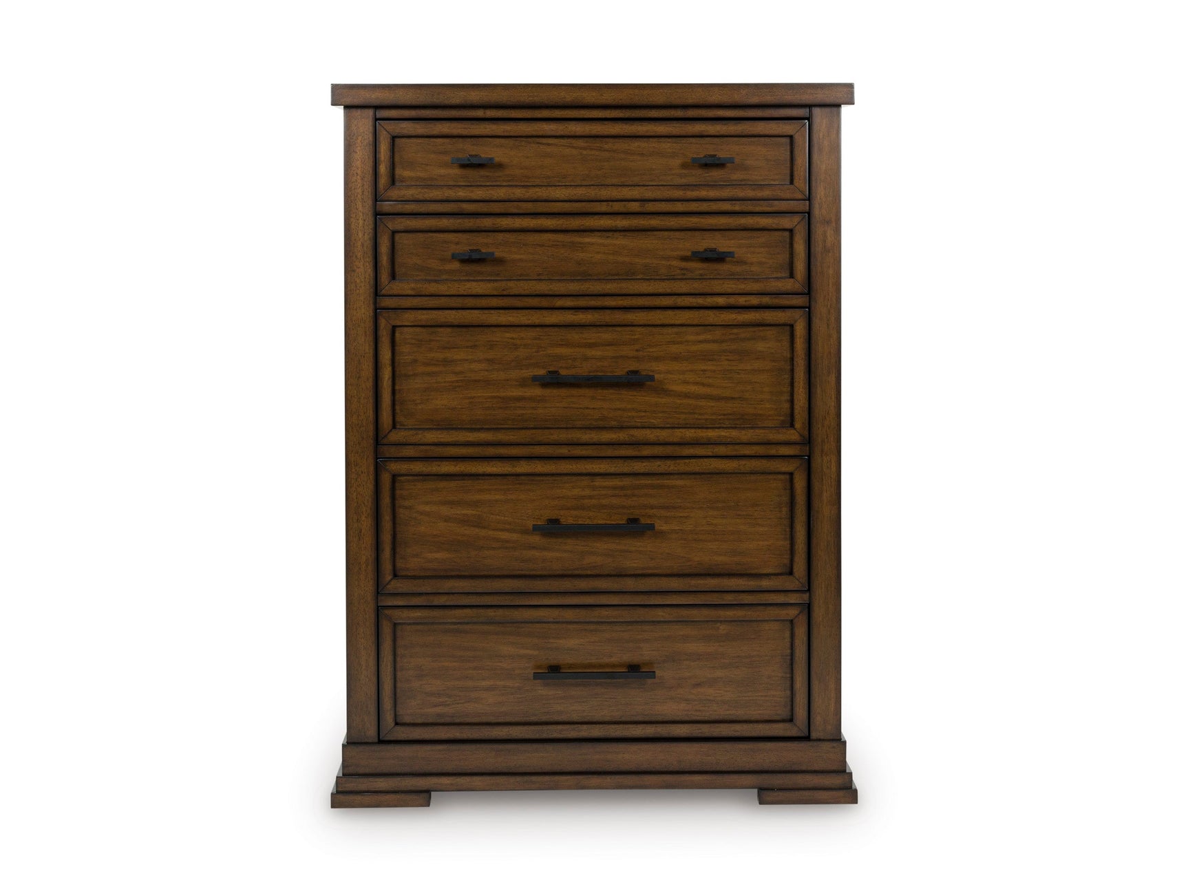Taffenbrook Brown Five Drawer Chest (Online Special Price) - Ornate Home