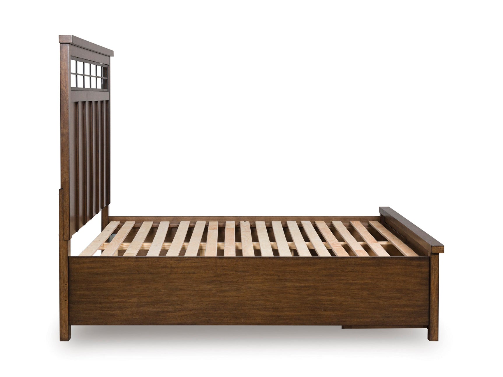 Taffenbrook Brown King Panel Storage Bed (Online Special Price) - Ornate Home