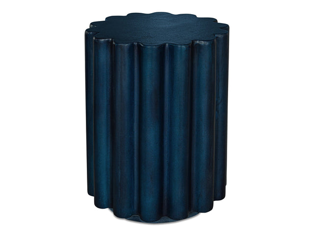 Taffy Navy Blue Accent Table - Ornate Home