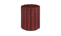 Taffy Red Accent Table - Ornate Home