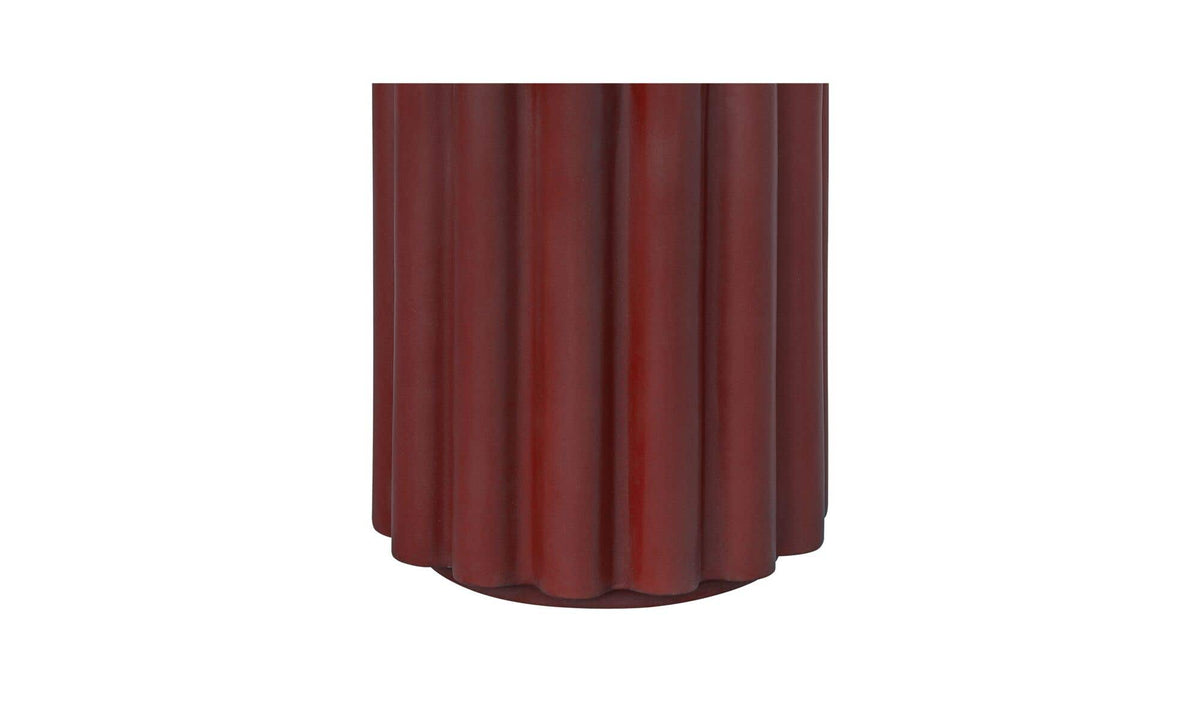 Taffy Red Accent Table