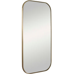 Taft Plated Brass Mirror - Ornate Home