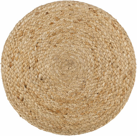 Tagaytay Natural Wood Stool Ottoman - Ornate Home