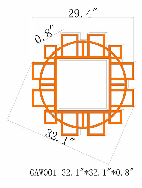 Tagbak Mirror - Clearance - Ornate Home