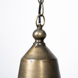 Tahla Gold Metal Cage Pendant Light - Ornate Home