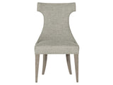 Tahlia Grey/Weathered Greige Fabric Side Chair - Ornate Home