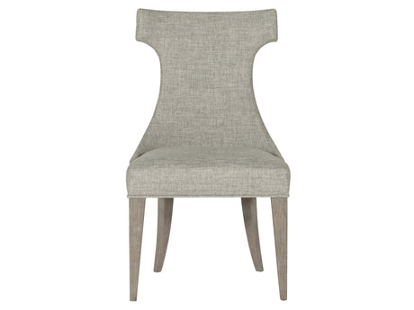 Tahlia Grey/Weathered Greige Fabric Side Chair - Ornate Home