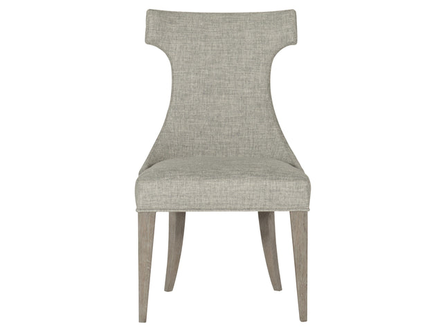 Tahlia Grey/Weathered Greige Fabric Side Chair - Ornate Home