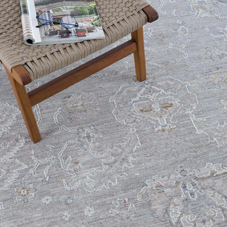 Tahmoor Gray Statement Rug - Clearance - Ornate Home