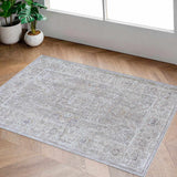 Tahmoor Gray Statement Rug - Clearance - Ornate Home