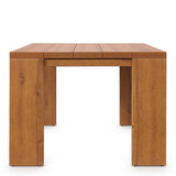 Tahoe Natural/Cocoa 3-Piece Outdoor Patio Acacia Wood Furniture Set - Ornate Home