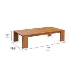 Tahoe Natural/Light Gray 5-Piece Outdoor Patio Acacia Wood Furniture Set - Ornate Home
