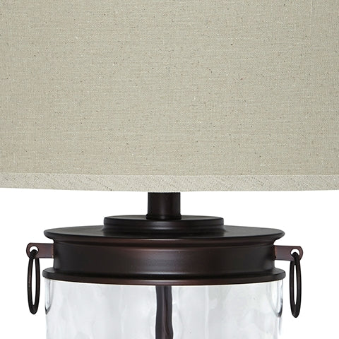 Tailynn Clear/Bronze Table Lamp (Set of 2) (Online Special Price) - Ornate Home