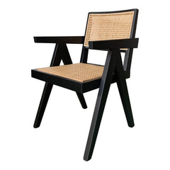 Takashi Black Chair (Set of 2) - Ornate Home
