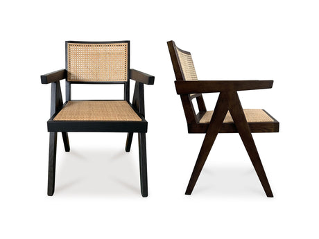 Takashi Dark Brown Chair (Set of 2) - Ornate Home