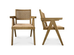 Takashi Natural Chair (Set of 2) - Ornate Home