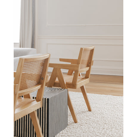 Takashi Natural Chair (Set of 2) - Ornate Home