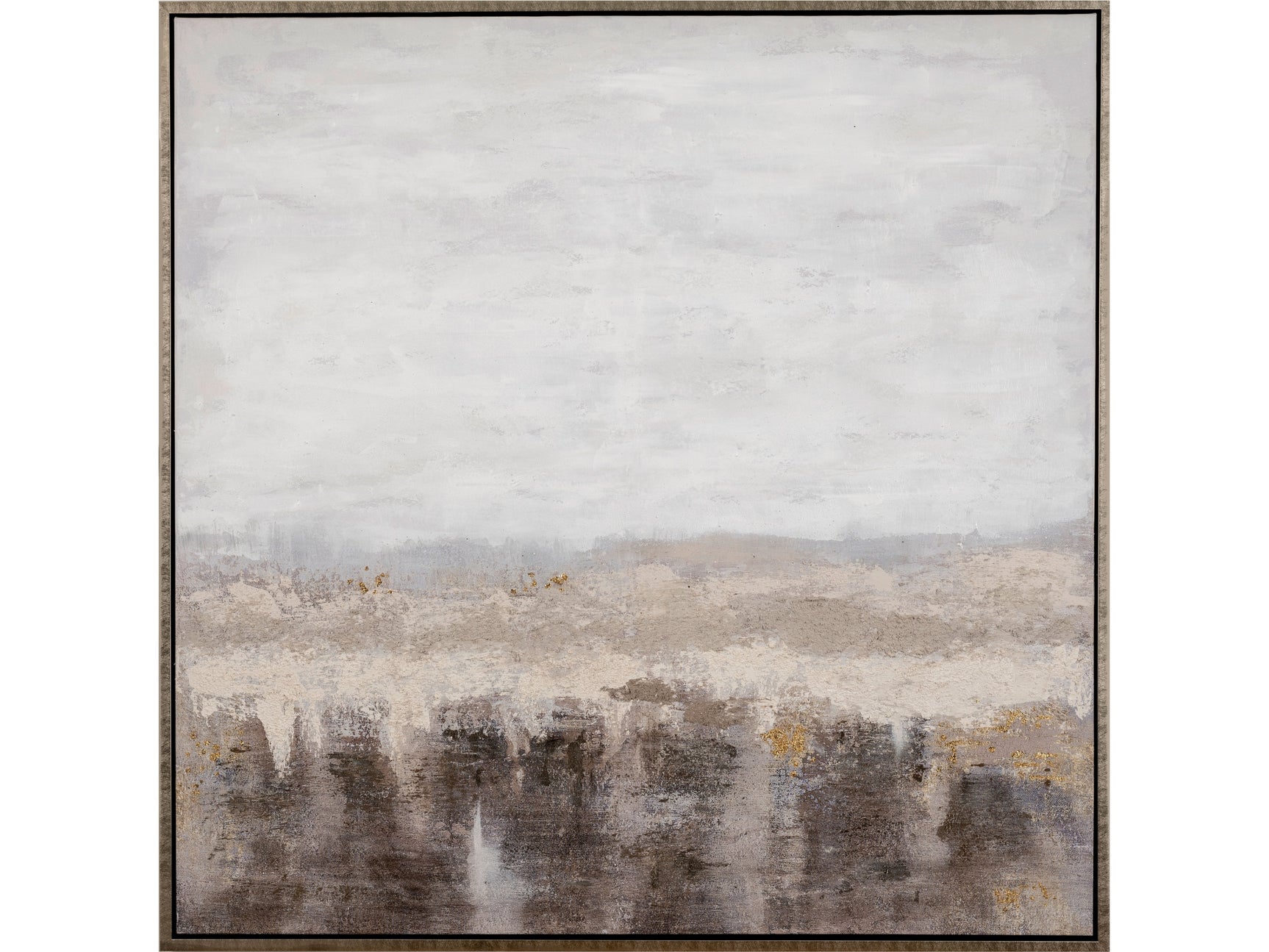 Take It Easy Brown Canvas