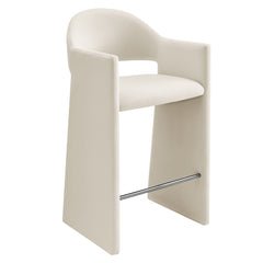 Talia Alabaster 41 Inch Performance Velvet Bar Stool - Ornate Home