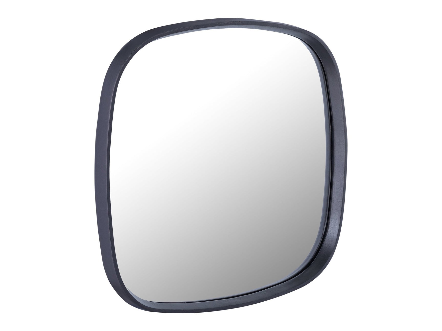 Talia Antique Nickel Mirror - Ornate Home