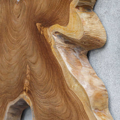 Talia Brown/Woodtone Wood Wall Decor (Set of 9) - Ornate Home