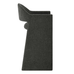 Talia Charcoal 41 Inch Upholstered Fabric Bar Stool - Ornate Home
