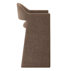 Talia Mocha 41 Inch Upholstered Fabric Bar Stool - Ornate Home