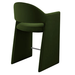 Talia Moss Green 37 Inch Performance Velvet Counter Stool - Ornate Home