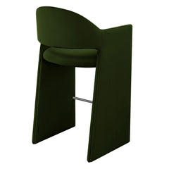 Talia Moss Green 41 Inch Performance Velvet Bar Stool - Ornate Home