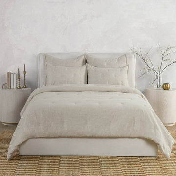 Talia Natural Comforter Collection - Ornate Home