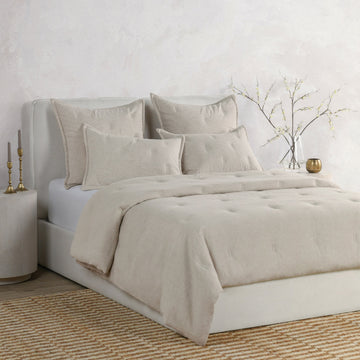 Talia Natural Comforter Collection - Ornate Home