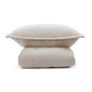 Talia Natural Comforter Collection - Ornate Home