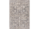 Talihina Brown Luxe Damask Rug - Ornate Home