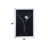 Talisha Glass Mirrored Wall Art - Ornate Home