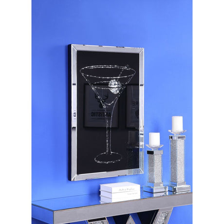 Talisha Glass Mirrored Wall Art - Ornate Home