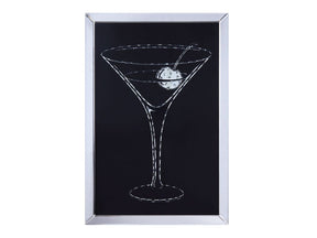 Talisha Glass Mirrored Wall Art - Ornate Home