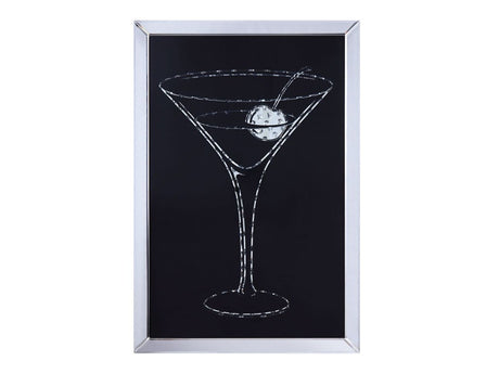 Talisha Glass Mirrored Wall Art - Ornate Home