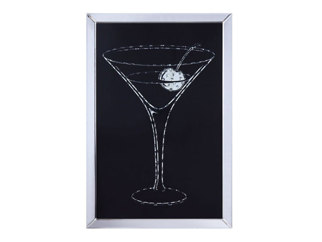 Talisha Glass Mirrored Wall Art - Ornate Home