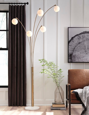 Taliya Arc Lamp (Online Special Price) - Ornate Home