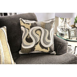Taliyah Gray/Yellow Sofa - Ornate Home