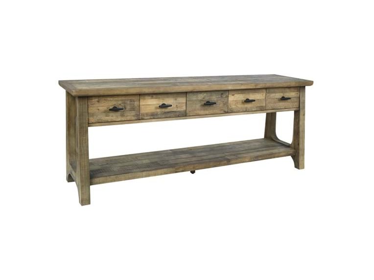 Talladega Brown Console Table - Ornate Home