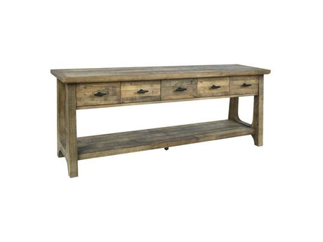 Talladega Brown Console Table - Ornate Home
