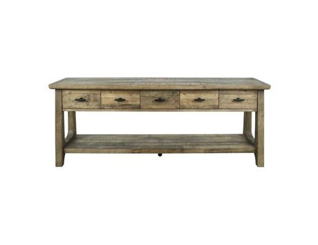 Talladega Brown Console Table - Ornate Home