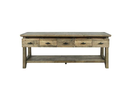 Talladega Brown Console Table - Ornate Home