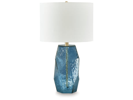 Tallow Blue Table Lamp - Ornate Home
