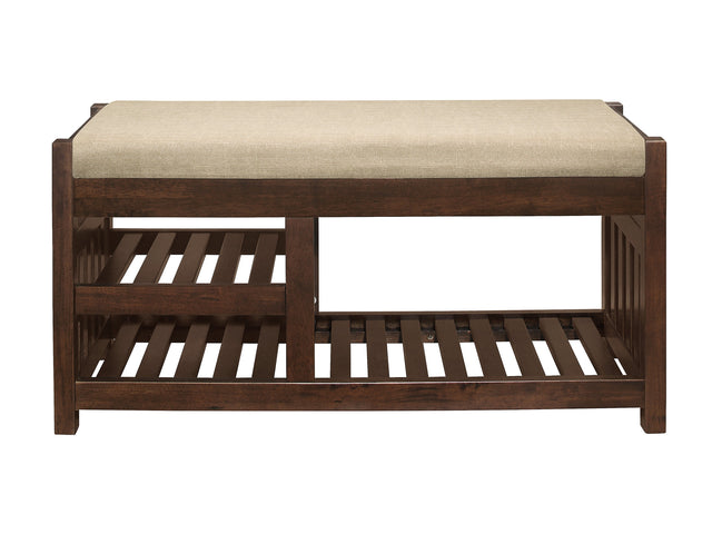 Talmadge Brown Bench - Ornate Home